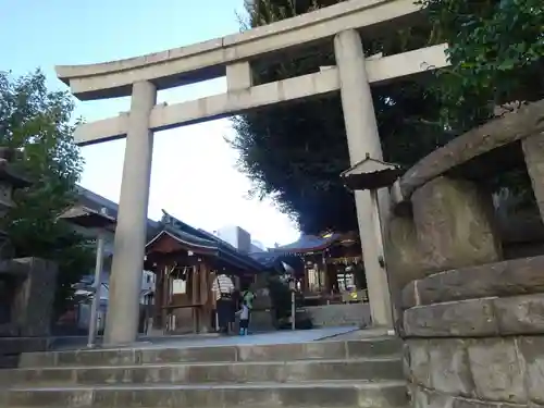 大鳥神社の鳥居