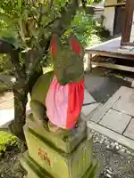 於岩稲荷田宮神社の狛犬