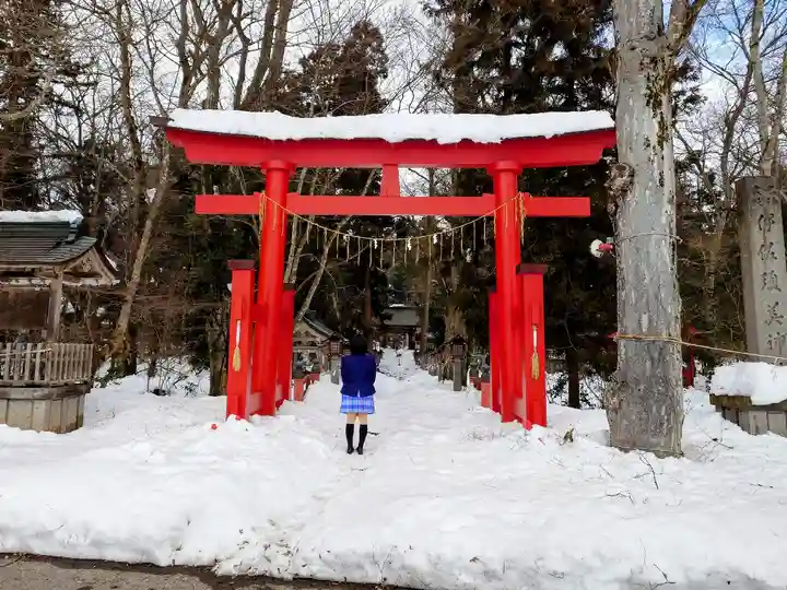 伊佐須美神社の鳥居