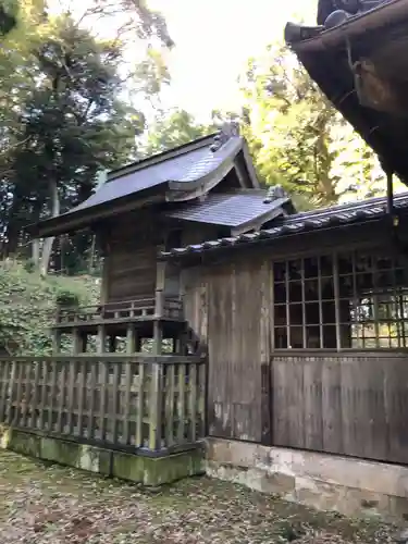 津田明神　安楽寺の本殿・本堂