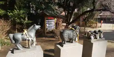 水戸八幡宮の狛犬