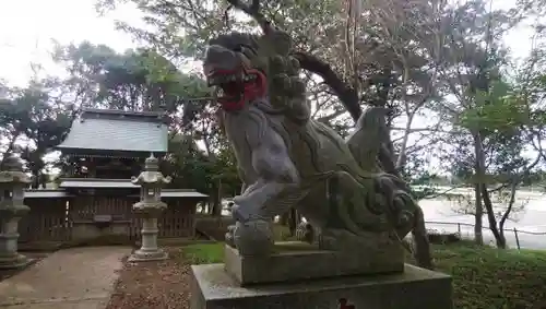 阿波神社の狛犬