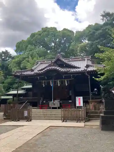 代々木八幡宮の本殿・本堂