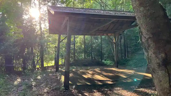 玉作湯神社の周辺