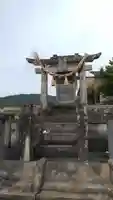 荒瀬神社の鳥居