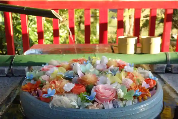 早馬神社の手水舎