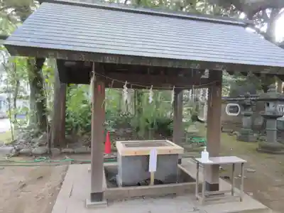 赤坂氷川神社の手水舎