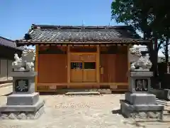 神明社の狛犬