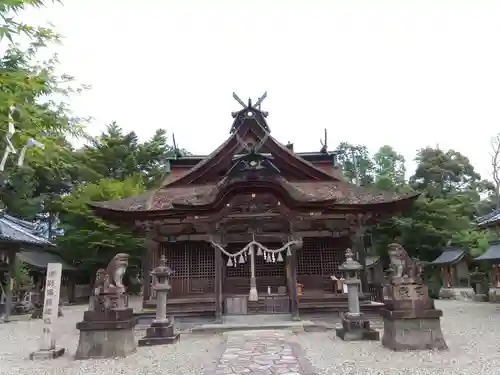 柏原八幡宮の本殿・本堂