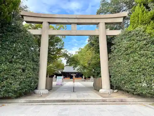 兵庫縣姫路護國神社の鳥居