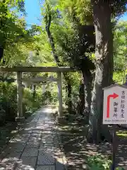 松陰神社の鳥居