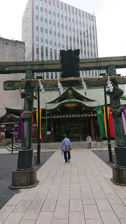 虎ノ門金刀比羅宮の鳥居