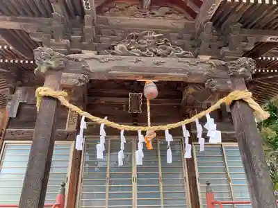 中蒔田椋神社の本殿・本堂