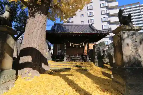 晴門田神社の本殿