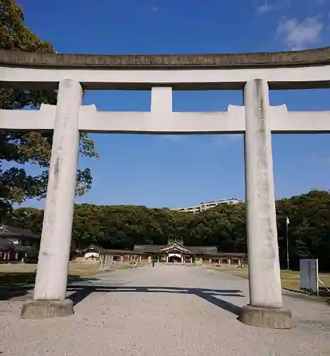 福岡縣護國神社の鳥居