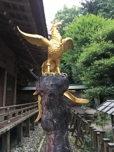 宇倍神社の狛犬