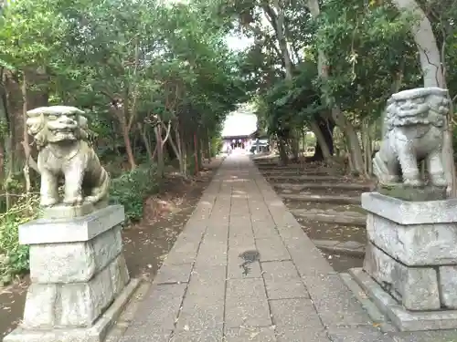 高田天満宮の狛犬