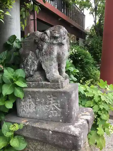 神明宮の狛犬