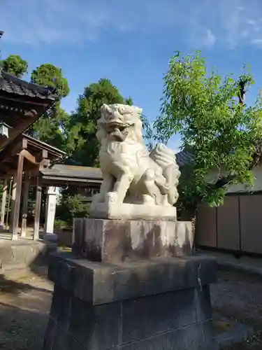 野村神社の狛犬