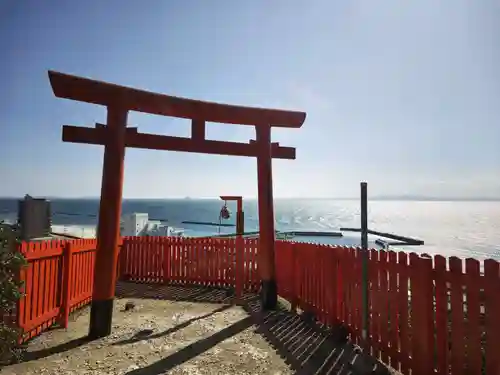 荒熊神社の鳥居