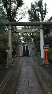瀬田玉川神社の鳥居