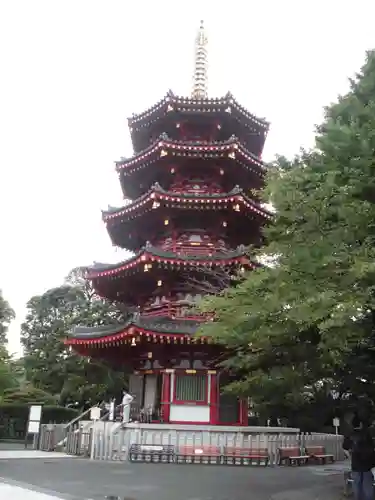 川崎大師（平間寺）の塔