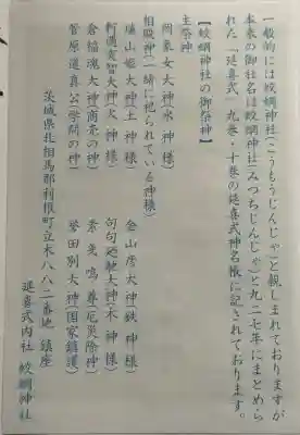 蛟蝄神社奥の宮(茨城県)