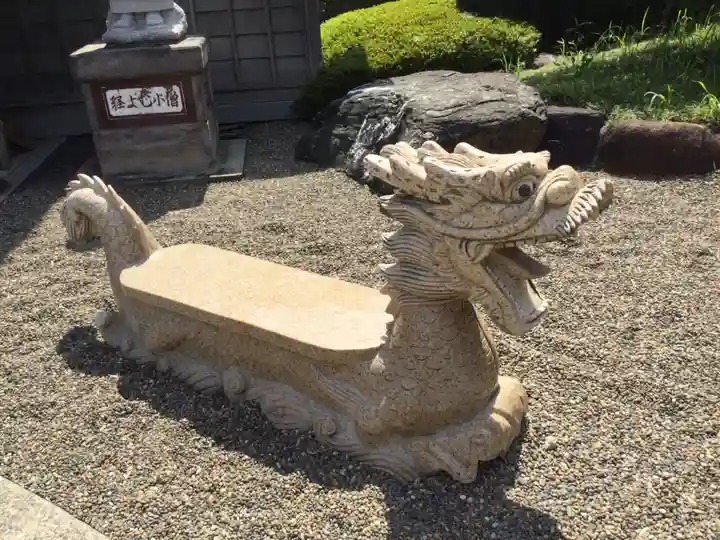 龍澤山祥雲寺の狛犬