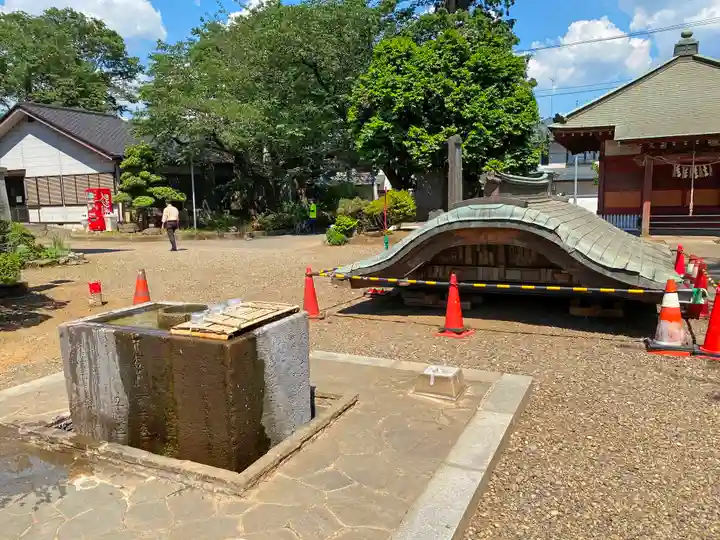 千葉寺の手水舎