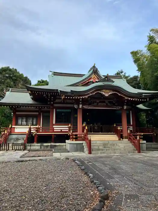 武蔵野八幡宮の本殿