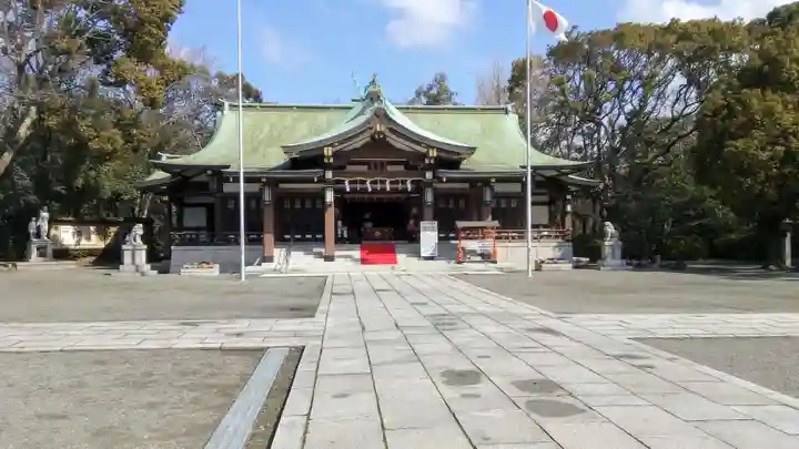 大阪護國神社の本殿・本堂