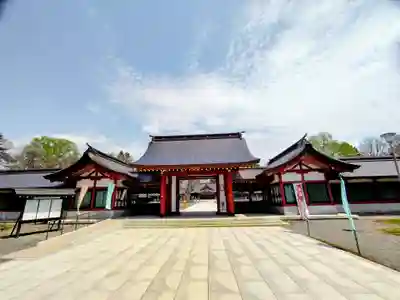 北海道護國神社の山門・神門