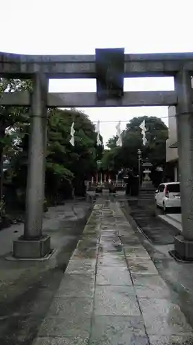 大森貴舩神社の鳥居