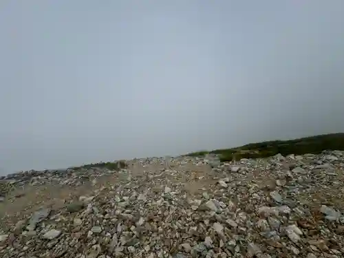 雄山神社峰本社の自然