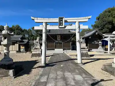 八幡社(東尾八幡社)の鳥居
