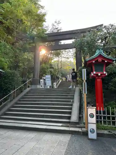 江島神社の鳥居