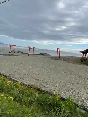 稲荷神社の庭園