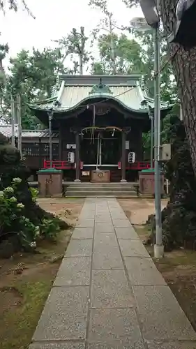 諏訪神社の本殿・本堂