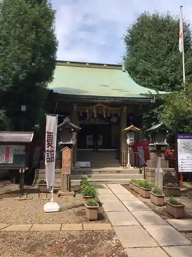 上目黒氷川神社の本殿・本堂