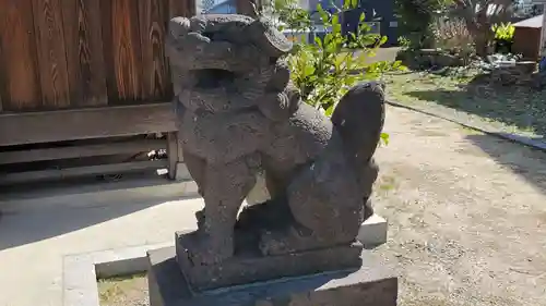 埴安神社の狛犬