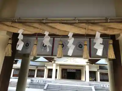 愛知縣護國神社の本殿・本堂