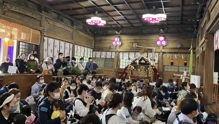 釧路一之宮 厳島神社のお祭り