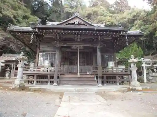 祝田神社の本殿・本堂