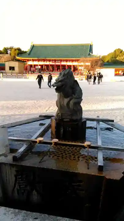 平安神宮の手水舎