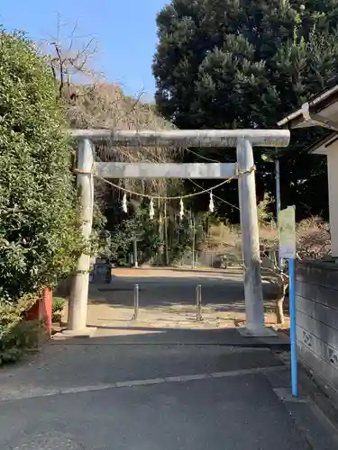 月読神社の鳥居