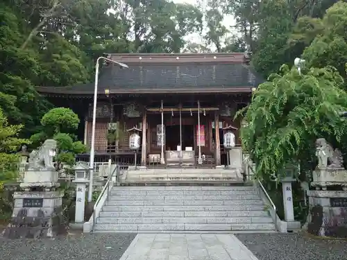 飽波神社の本殿・本堂