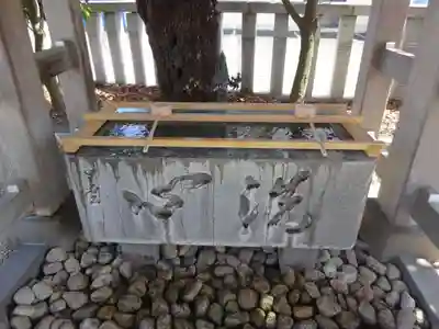 伊勢原大神宮の手水舎