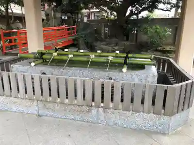 葛西神社の手水舎