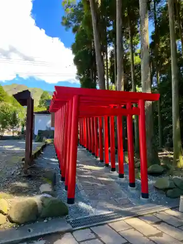 阿蘇白水龍神權現神社の鳥居