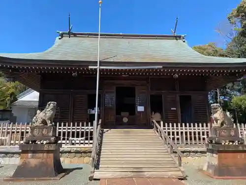 菟足神社の本殿・本堂